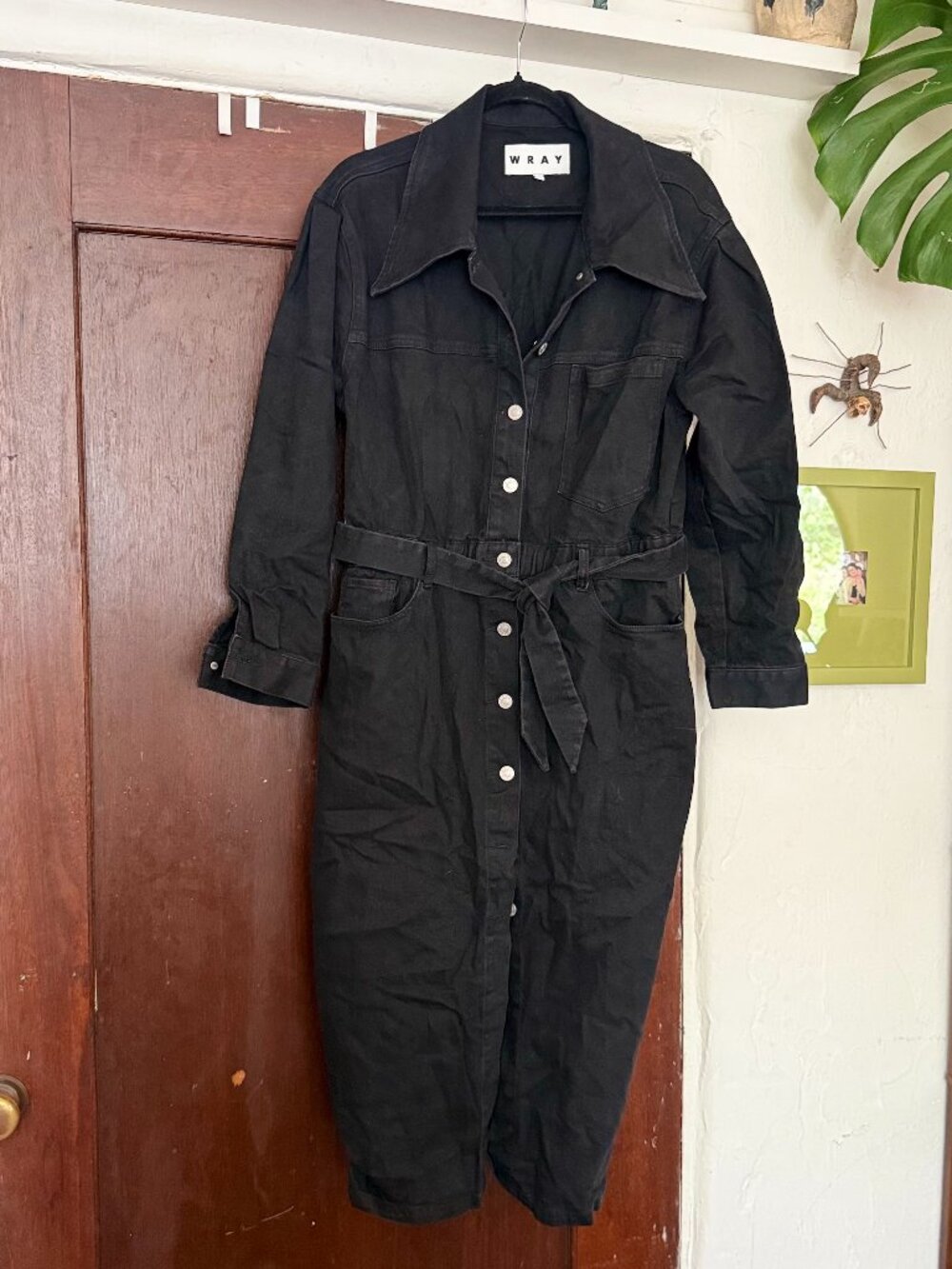 WRAY Denim Midi Dress